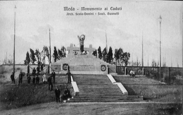 ac4229 - CARTOLINA D'EPOCA - Milano Provincia -  MEDA