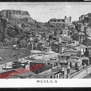 ah9637 - CARTOLINA D'EPOCA - Reggio Calabria Provincia - Scilla
