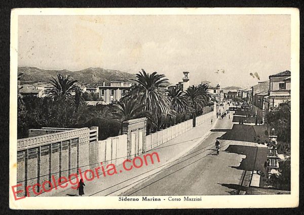 ah9645 - CARTOLINA D'EPOCA - Reggio Calabria Provincia - Siderno Marina