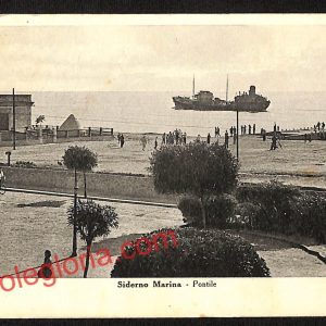ah9646 - CARTOLINA D'EPOCA - Reggio Calabria Provincia - Siderno Marina