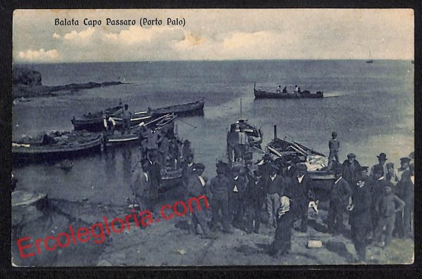 ai6628 - CARTOLINA D' EPOCA - Siragusa Città - Balata Capo Passaro