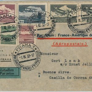 57929 - JUDAICA - POSTAL HISTORY: Czechoslovakia - COVER with special postmark