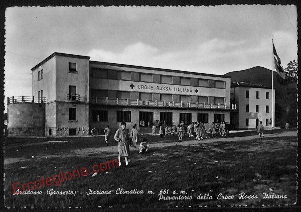 ag2031 - CARTOLINA D'EPOCA - Grosseto Provincia - Arcidosso  1951