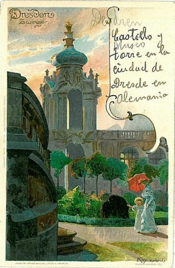 14945 - Ansichtskarten VINTAGE POSTCARD: GERMANY Deutschland - DRESDEN : ZWINGER