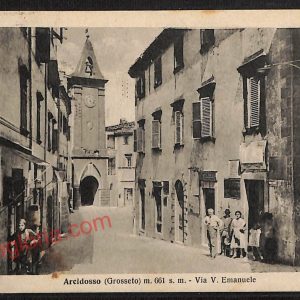 ag2037 - CARTOLINA D'EPOCA - Grosseto Provincia - Arcidosso  1932