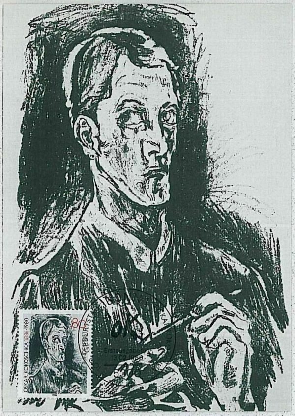 37271 - GERMANY  -  MAXIMUM CARD - Art:  Oskar Kokoschka- 1986