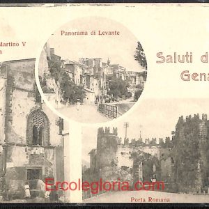 ad8235 - CARTOLINA D'EPOCA - Roma Provincia - Genazzano