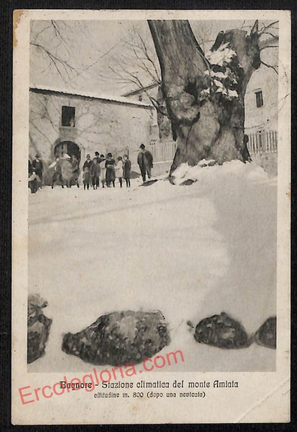 ag2045 - CARTOLINA D'EPOCA - Grosseto Provincia - Bagnore  1922