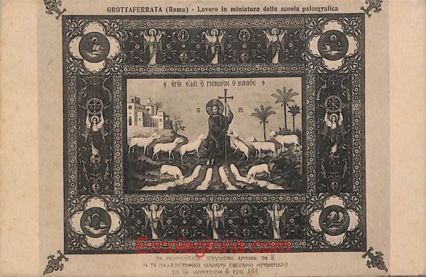 ad8241 - CARTOLINA D'EPOCA - Roma Provincia - Grottaferrata  1913
