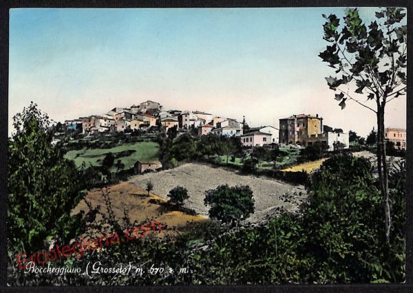 ag2047 - CARTOLINA D'EPOCA - Grosseto Provincia - Boccheggiano 1957
