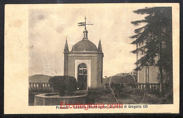 ad8252 - CARTOLINA D'EPOCA - Roma Provincia - Frascati  1921