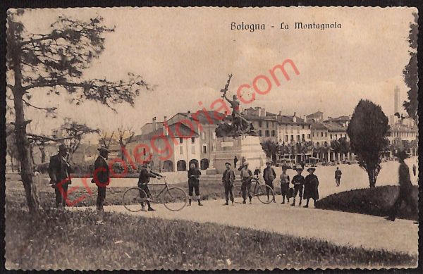 ae2186 - CARTOLINA  D'EPOCA - Bologna Città - La Montagnola  1914