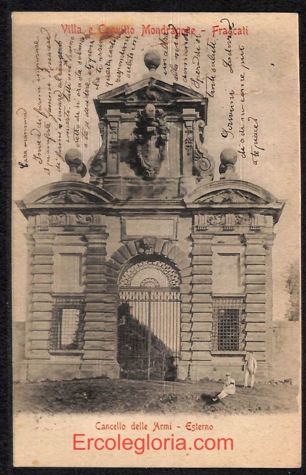 ad8262 - CARTOLINA D'EPOCA - Roma Provincia - Frascati  1903