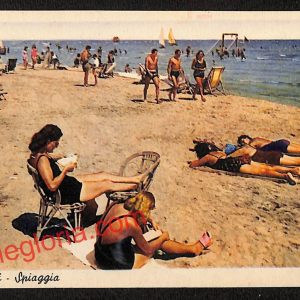 ai0794 - CARTOLINA D'EPOCA - Rimini Città - La Spiaggia