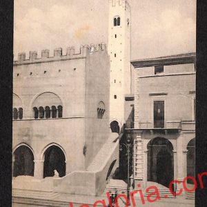 ai0795 - CARTOLINA D'EPOCA - Rimini Città - Palazzo Arengo