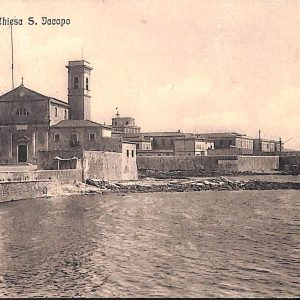 ac7223 - CARTOLINA D'EPOCA - Livorno Città -  Chiesa S. Jacopo