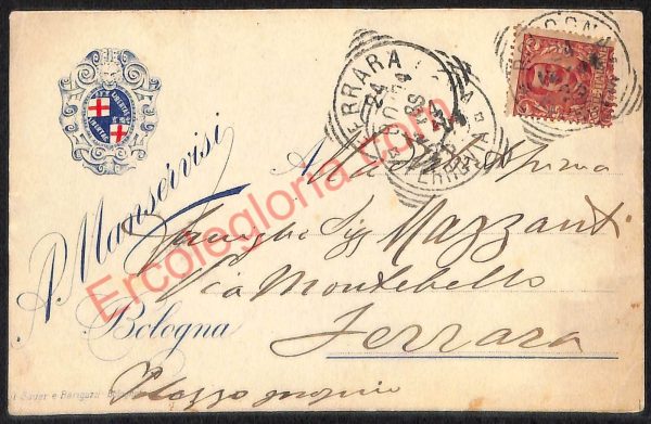 ae2193 - CARTOLINA  D'EPOCA - Bologna Città