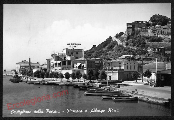 ag2070 - CARTOLINA D'EPOCA - Grosseto Provincia - Castiglione della Pescaia