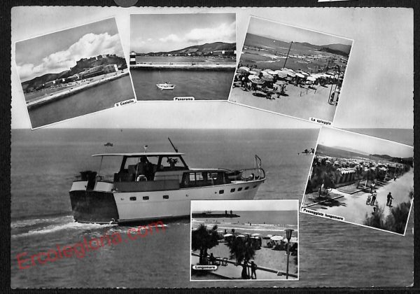 ag2072 - CARTOLINA D'EPOCA - Grosseto Provincia - Castiglione della Pescaia