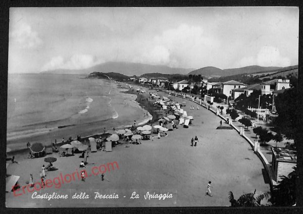 ag2073 - CARTOLINA D'EPOCA - Grosseto Provincia - Castiglione della Pescaia