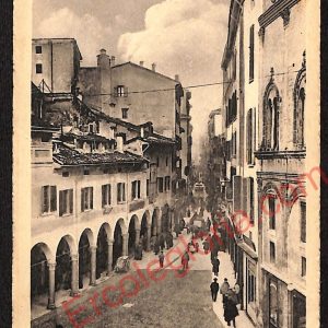 ae2204 - CARTOLINA  D'EPOCA - Bologna Città - Via Rizzoli