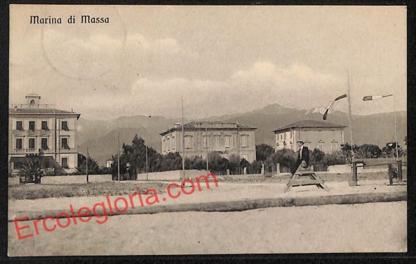 ag8008 - CARTOLINA D'EPOCA - Massa Carrara Provincia - Marina di Massa