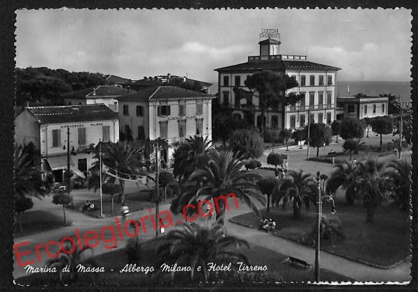 ag8011 - CARTOLINA D'EPOCA - Massa Carrara Provincia - Marina di Massa