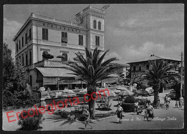 ag8012 - CARTOLINA D'EPOCA - Massa Carrara Provincia - Marina di Massa