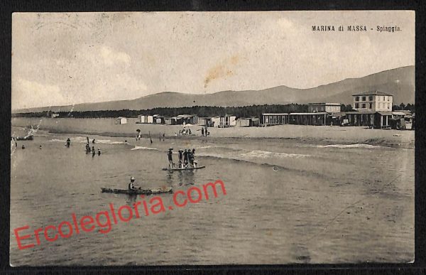 ag8018 - CARTOLINA D'EPOCA - Massa Carrara Provincia - Marina di Massa