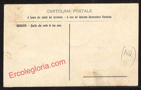 ag5446 - CARTOLINA D'EPOCA - L'Aquila Città - immagine 2