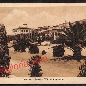 ag8021 - CARTOLINA D'EPOCA - Massa Carrara Provincia - Marina di Massa