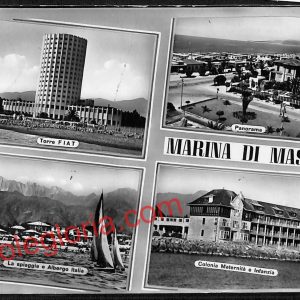 ag8025 - CARTOLINA D'EPOCA - Massa Carrara Provincia - Marina di Massa