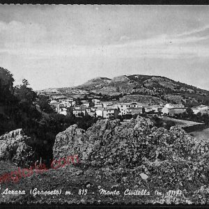 ag2111 - CARTOLINA D'EPOCA - Grosseto Provincia - Castell'Azzara  1962