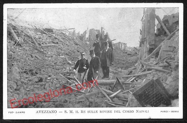 ag5468 - CARTOLINA D'EPOCA - L'Aquila Provincia - Avezzano