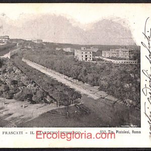 ad8283 - CARTOLINA D'EPOCA - Roma Provincia - Frascati   1902