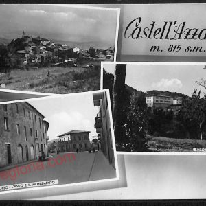 ag2121 - CARTOLINA D'EPOCA - Grosseto Provincia - Castell'Azzara  1955