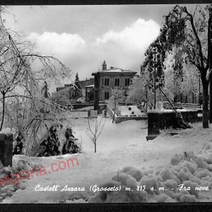 ag2122 - CARTOLINA D'EPOCA - Grosseto Provincia - Castell'Azzara  1964