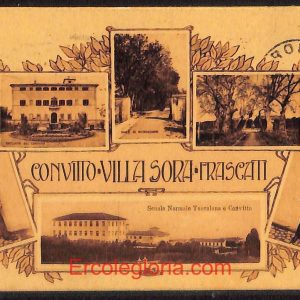 ad8284 - CARTOLINA D'EPOCA - Roma Provincia - Frascati  1916