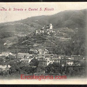 ae0515 - CARTOLINA  D'EPOCA - Arezzo Provincia - Strada  1908