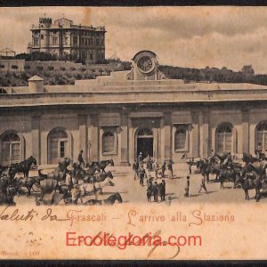 ad8286 - CARTOLINA D'EPOCA - Roma Provincia - Frascati  1904