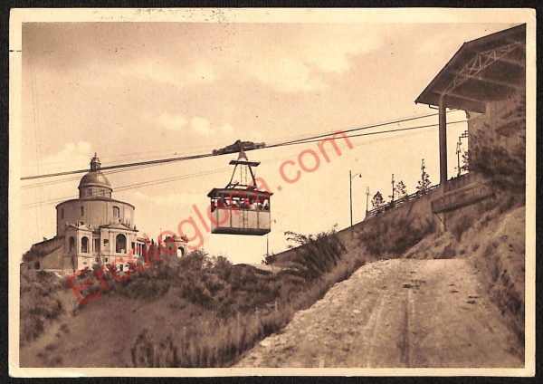 ae2229 - CARTOLINA  D'EPOCA - Bologna Città - Santuario di S. Luca