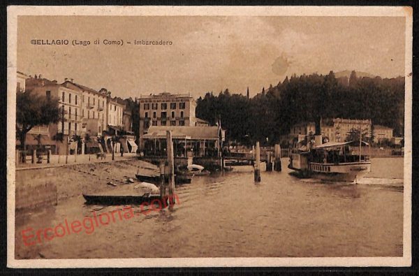 ae5181 - CARTOLINA D'EPOCA - Como Provincia - Bellagio 1927