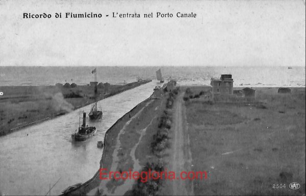 ad8290 - CARTOLINA D'EPOCA - Roma Provincia - Fiumicino