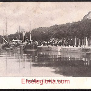 ad8291 - CARTOLINA D'EPOCA - Roma Provincia - Fiumicino 1922