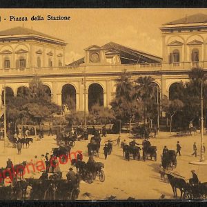 ag9846 - CARTOLINE D'EPOCA - Napoli Citta - Piazza della Stazione