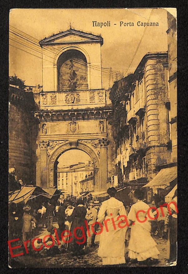 ag9853 - CARTOLINE D'EPOCA - Napoli Citta - Porta Capuana