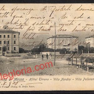 ag8039 - CARTOLINA D'EPOCA - Massa Carrara Provincia - Marina di Massa