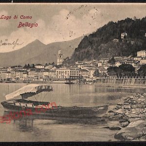 ae5182 - CARTOLINA D'EPOCA - Como Provincia - Bellagio  1902