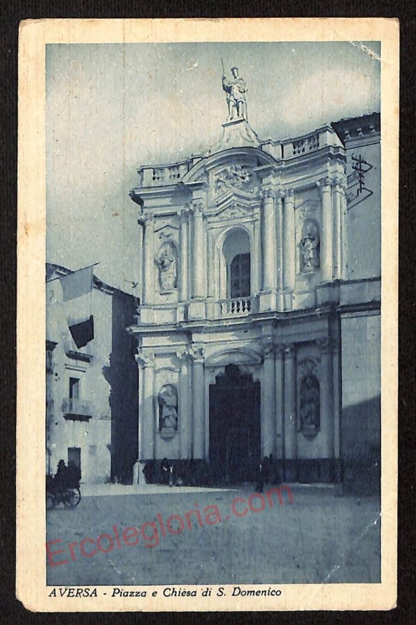 ae4607 - CARTOLINA D'EPOCA - Caserta Provincia - Aversa