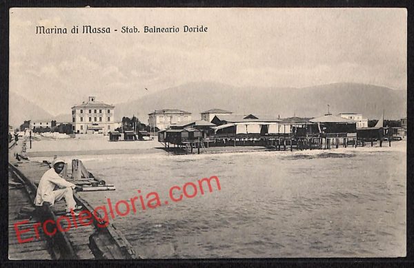 ag8054 - CARTOLINA D'EPOCA - Massa Carrara Provincia - Marina di Massa
